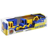 Набор машинок "Kid cars" патриотичный, 3 шт.