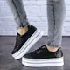 Женские кожаные сникеры Fashion Erly 1717 40 размер 25 см Черный
