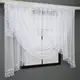 Кухонная (400х160см.) занавеска арка. Цвет белый. Код 000к 51-165