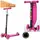 Самокат I-Trike Maxi JR3-003-1-P 76-85 см розовый