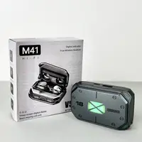 Беспроводные наушники M41 series, EarBuds, Digital Indicator (Черные)