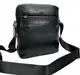 Мужская сумка из натуральной кожи Tiding Bag черная