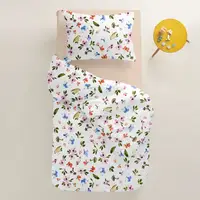 Підліткова постільна білизна з простирадлом на резинці HAPPY BIRDS CS1