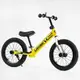 Велобег 14" "CORSO LAMBO" (надувных колеса). Yellow (125062)