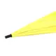 Зонт Lesko T-1001 Yellow 24 спицы механический однотонный для девушек от дождя