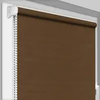 Рулонная штора Rolets Лён 1-2103-300 30x170 см открытого типа Рыжая