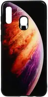 Чехол-накладка TOTO Print Glass Space Case Samsung Galaxy A20/A30 Lilac