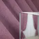 Комплект (2шт. 1,5х2,7м.) готовых штор из ткани "Амели". Цвет темно-розовый. Код 1352ш 33-0175
