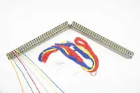 Органайзер для ниток ТМ Embroidery Craft Органайзер-раскладушка под процесс карпатская ель 120 отверстий OG-008
