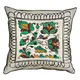 Подушка с мешковины Дивовижні квіти 45x45 см (45PHB_TR003)