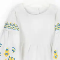 Сукня для дівчинки з вишивкою Квітковий орнамент