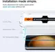 Защитное стекло Spigen для Samsung Galaxy S23 - EZ Fit GLAS.tR (2 шт), (AGL05958)