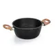 Кастрюля 4,1 л Barazzoni Granitica Extra Induction Eco Legno с крышкой