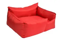 Лежак 304040 Zoobaza - синий, 50х65х23