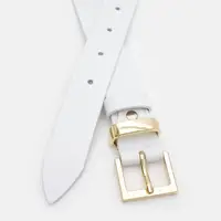 Жіночий ремінь шкіряний Borsa Leather 100g1genw131-white