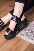 Жіночі сандалі Fashion Luna 1824 36 розмір 23,5 см Чорний