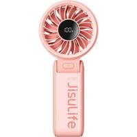 Акумуляторний вентилятор Jisulife Handheld Fan Life7 Pink рожевий