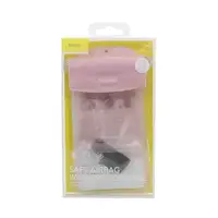 Водонепроницаемый чехол для смартфона 7" Baseus Safe Airbag Waterproof Case Pink для подводной съемки