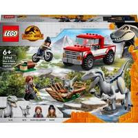 Конструктор Jurassic World Охота на Блу и Бета-велоцираптора 76946 181 деталей