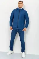 Вітровка чоловіча на блискавці, колір синій, 131R3009