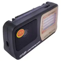 Радіоприймач радіо FM ФМ Kipo KB 408AC Aux Чорний