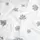 Семейный комплект фланель с простыней на резинке SNOWFLAKES SILVER CS7