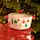 Супница фарфоровая Merry Christmas новогодняя  800 (мл) с крышкой Yiwu FM-CS-9B