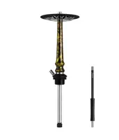 Кальян Tiaga Hookah Astra, Gold, сучасний дизайн, висота 53 см