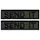 Набор шевронов 2 шт с липучкой Send it 10x2,5 см вышитый патч шеврон нашивка