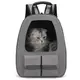Рюкзак-переноска для кошек и собак 41х32х19 CosmoPet CP-36 Gray