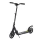Самокат алюминиевый "Best Scooter", с PU колесами, 2 аммортизаторами. Black snd White (92089)