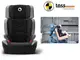 Автокресло Lionelo HUGO ISOFIX 15-36 kg LEATHER GREY