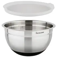 Миска з кришкою Barazzoni Aisi 810160020 20 см 2 л срібляста