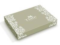 Постільна білизна сімейна Tiare Сатин Жакард 1904-S 210х143х2 см пісочна