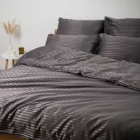 Постільна білизна євро ТЕП Sateen Shine Graphite 2-04120-28493 200х215 см графітова