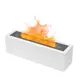 Увлажнитель воздуха портативный Kinscoter H3 Nordic Style Flame аромадифузор электрический, эффект пламени, White - ПОДАРОК + 2 Арома масла