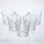 Набор стаканов для напитков Textured Tumbler 6 штук по 140 мл HP-17-17