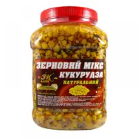 Зерновой МИКС КУКУРУДЗА натуральный ведро/банка 3л 3k02002