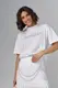 Женская футболка oversize с надписью Sunday - бирюзовый цвет, S
