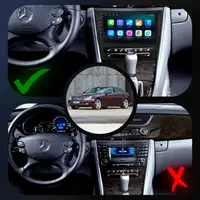 Штатна магнітола Lesko для Mercedes-Benz CLS I C219 Рестайлінг 2008-2010 9" 4/64Gb/ 4G/ Wi-Fi/ CarPlay