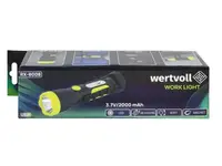 Ліхтар магнітний WERTVOLL LED/COB LED регулятор світла IP44, Li-ion 2000 mAh/t, (RX-8008)