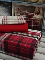 Deer фланелева постіль. Полуторний розмір. Belizza Туреччина.