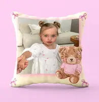 Подушка 3D метрика Дитячі спогади 4447_E 17898 50х50 см