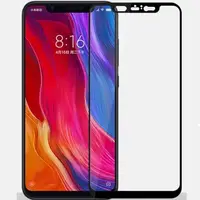 Защитное стекло Lion для Xiaomi Mi 8 / Mi 8 Pro 3D Perfect Protection Full Glue, Black