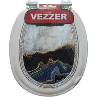 Кришка для унітазу з малюнком VEZZER Drawing 9 VZ01 36х40 см