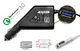 Блок питания для ноутбука Apple 18.5v 4.62a 85w MagSafe 1 (Kolega-Power (Авто)) 12 мес.гар.