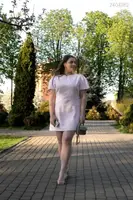 Платье вальбона (розовый) 2404262