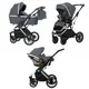 Коляска универсальная 3in1 CARRELLO Aurora CRL-6502/2
Iron Grey