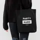 Экосумка "Party hard", Черный, английский
