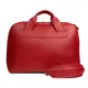Кожаная деловая сумка Attache Briefcase красный флотар